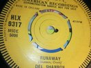 Del Shannon Runaway/Jody London Label Demo Sample