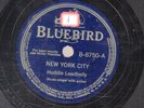 312g5.  Huddie Leadbelly - New York City & Can't Lose-a Me Cholly - Blbd B-8750