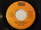 Jimmy Hart - Eat Your Heart Out, Rick Springfield 45 RPM  rare WWF  EX
