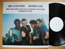 BIG COUNTRY rare live LP: Homeland Glasgow 31/12/1983  1984 UK EX
