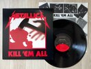 METALLICA Kill 'Em All LP Vinyl 1988 Elektra 2 Bonus Track 60766-1 NM Condition