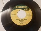 1958 ROCKABILLY 45 LÉO BENOIT on RUSTICANA VG++ ''ROCK N ROLL DANS MON LIT''