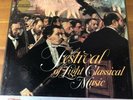 FESTIVAL OF LIGHT CLASSICAL MUSIC -12 LPs  BOX SET COMPILATION  (READERS DIGEST)