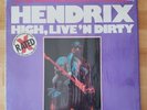 JIMI HENDRIX - High, Live 'N Dirty - Nutmeg NUT-1001 - Red Vinyl - NM In Shrink