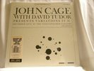 JOHN CAGE with DAVID TUDOR Variations IV Live CLEAR vinyl SEALED RI LP