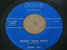RARE ROCKABILLY 45 - BENNY JOY - STEADY WITH BETTY / SPIN THE BOTTLE - DIXIE
