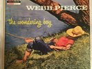 WEBB PIERCE The Wondering Boy RARE ORIG 1956 COUNTRY LP Decca DL 50's Mono