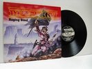 DEATHROW raging steel LP EX/EX, N 0081 vinyl album, & inner, thrash, speed metal