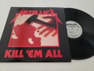 METALLICA KILL EM' ALL LP MEGAFORCE RECORDS 1983