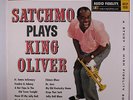 LOUIS ARMSTRONG: Satchmo Plays King Oliver LP (heavyweight Classic reissue)