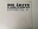 Die Ärzte blaues Vinyl LP ZU SCHÖN UM WAHR SEIN 050/300 TOP ZUSTAND Farin Bela