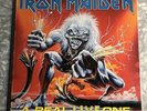 Iron Maiden Real Live One Italy Rare Promo 1993 Record Steve Harris Powerslave