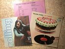 The Rolling Stones Let It Bleed LP VG++ 1969 Terre Haute  w/ poster & insert