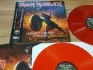 IRON MAIDEN - LEGACY OF THE BEAST IN SWEDEN - LIVE 2018 S/HOLM RED VINYL+OBI NEW