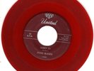 FOUR BLAZES Mary Jo / Mood Indigo 1952 UNITED 114 DOO WOP Red Vinyl 45 7