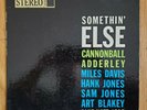 CANNONBALL ADDERLEY Somethin' Else Blue note 1595 VG+ RVG 47 West 63rd NYC RARE