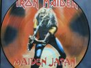 IRON MAIDEN - MAIDEN JAPAN + LIVE  + ONE - PICTURE VINYL - LESEN - ULTRA RAR