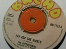 Untouchables - Pay For the Wicked 1973 UK Bread Roots Reggae Ex Cond