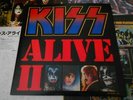 KISS ALIVE II With OBI Japan VINYL  LP  VIP-9529 9530 used #12