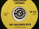 CHALLENGER CASUALS Challenger Rock 45 Obscure PSYCH FUNK Hear