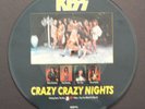 Kiss - Crazy Crazy Nights UK 12' vinyl picture disc