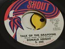 DONALD HEIGHT  . TALK OF THE GRAPEVINE . CLASSIC NORTHERN SOUL GEM .