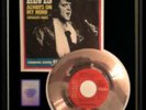 ELVIS PRESLEY ALWAYS ON MY MIND 45 RPM GOLD METALIZED RECORD RARE NON RIAA