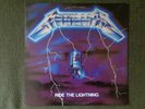 Metallica Ride The Lightning LP Rare 1984 Elektra 60396-1 Heavy Metal Thrash US 