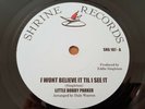 Northern Soul  - Little Bobby Parker - I Won't Believe It Til I See It - 45