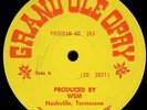 WILLIE NELSON ROY ACUFF BOB LUMAN GRAND OLE OPRY RADIO RECORD BILL CARLISLE