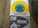 CLIFF RICHARD-THEME FOR A DREAM-COLUMBIA DB 4593 (NORWAY YELLOW VINYL) P/SLEEVE)