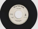 ELVIS PRESLEY 45 RPM ON RCA VICTOR RECORDS  (PROMO)