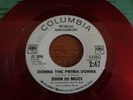 Dion, Donna The Prima Donna, Columbia promo # 42852, M-, RED PLASTIC