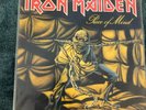 IRON MAIDEN Piece Of Mind LP 1983 US Orig Capitol ST-12274 w/Lyric Inner Sleeve