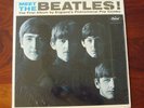 The Beatles. Meet The Beatles. EX++ Mono LP in shrink. Olive Green Titles