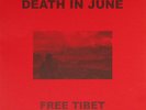 Death In June ?– Free Tibet - blue transparent vinyl - Deluxe Edition - incl.CDr