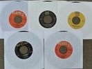 The Beatles 5 ORIGINAL and Early 45s Very Collectable LOOK ON SALE