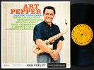 ART PEPPER Gettin' Together  LP CONTEMPORARY M3573 Wynton Kelly Paul Chambers
