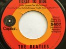 THE BEATLES / TICKET TO RIDE / CAPITOL TARGET LABEL (TYPE 3) WHITE DOT