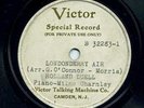 Londonderry Air  Holland Duell   78 RPM  Victor  (Special Record)