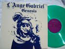 Genesis LP L'Ange Gabriel Green Vinyl not TMOQ Smilin' Ears Montreal 4/21/1974