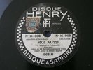 Django Reinhardt Victor Marceau Moi Aussi Henri Saphir 968 RARE #MP3#