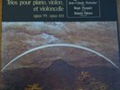 PENNETIER - PASQUIER - PIDOUX / SCHUBERT trios / HARMONIA MUNDI