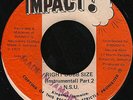 CARL MALCOLM - RIGHT SIZE  - IMPACT - ORIG RARE JA PRESS MINT REGGAE 45 7