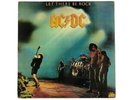 AC/DC LET THERE BE ROCK 1977 UK IMPORT ATLANTIC LABEL FIRST PRESS VINYL RECORD