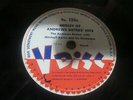 78RPM Vdisc V disc 154 Andrews Sisters, Medley (Bugle Boy) / Rhumboogie, V V- V