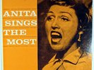 ANITA O'DAY SINGS THE MOST-1974 VERVE MONO LP - OSCAR PETERSON TRIO