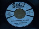 PATTI SEYMOUR 45.  THE SILENCER  /  THIS FEELING HE LEFT.  POP CORN.
