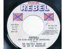 Rare Confederate Country FOOTBALL oddball Johnny Rebel #512 45 VG+