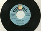 *JOHNNY BURNETTE TRIO I Just Found Out Lonesome Train Coral 9-61758 blue promo